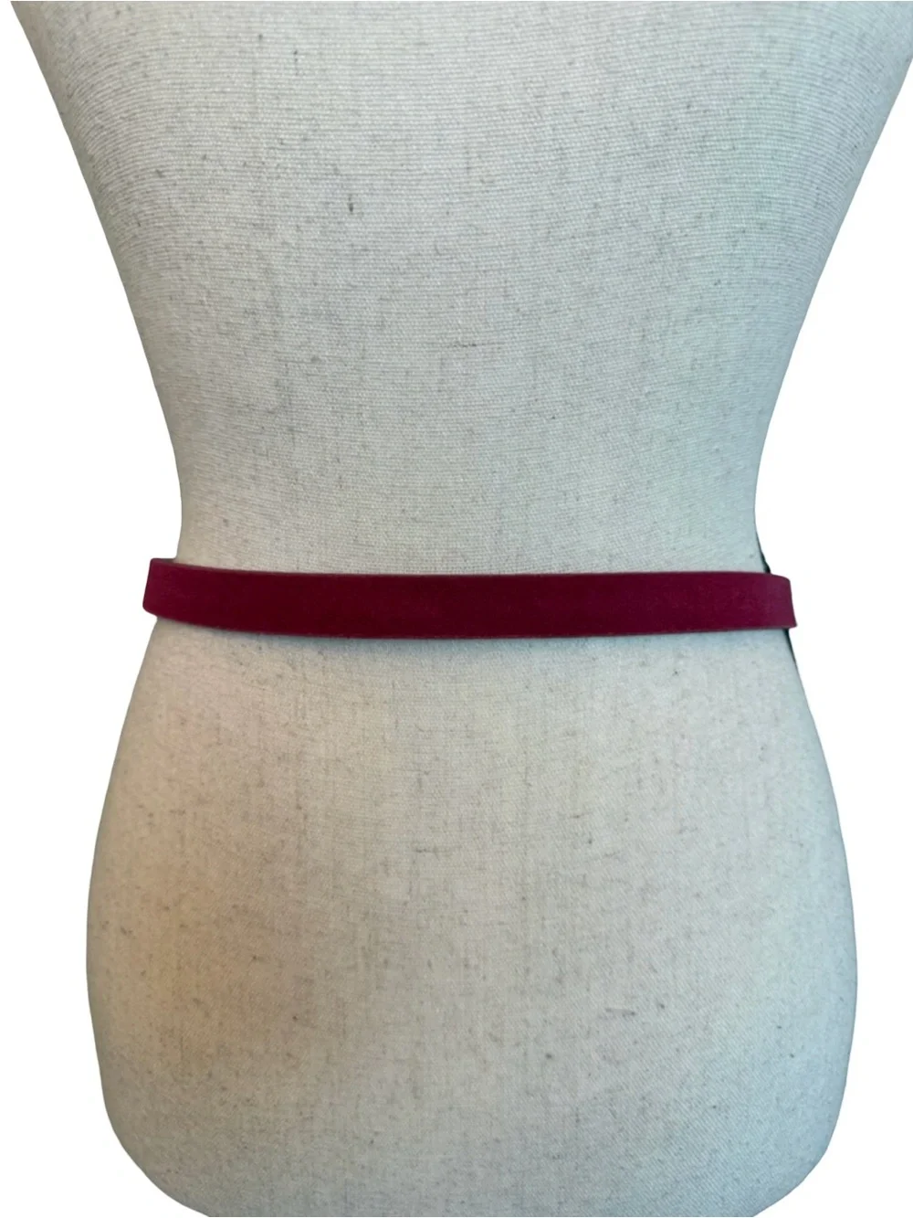 White House Black Market XS Pink Leather Belt Gold Circle Buckle NWT $44